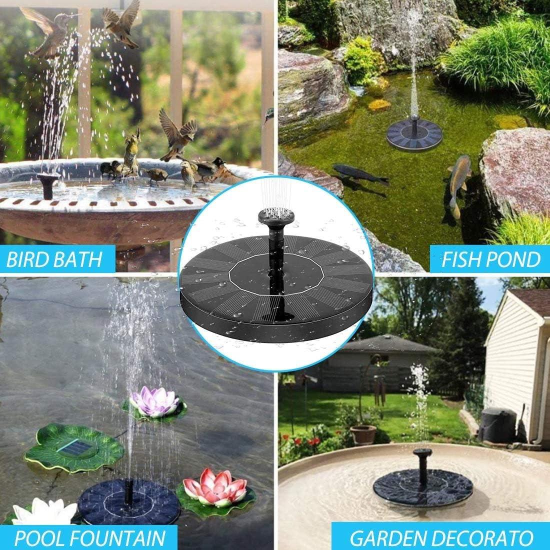 Fountain Solar Power Floating Water Pump | 7V 1.4W for Pool, Pond & Garden